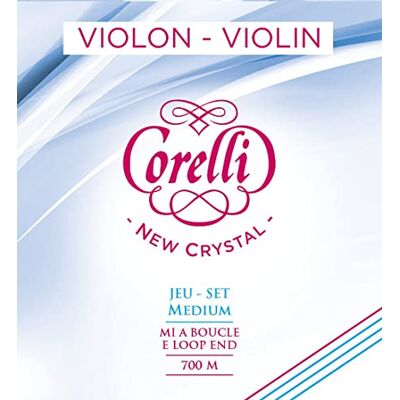 Savarez Corelli Snaren Viool Crystal Set met gesp; Medium Savarez Corelli Snaren Viool Crystal Set met gesp; Medium
