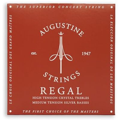 Augustine Snaren voor klassieke gitaar Regal Red Label Game Medium Augustine Snaren voor klassieke gitaar Regal Red Label Game Medium