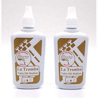 soundman 2 x La Tromba Zuigerolie voor Kopers (Trompeten, Bugles, Cornets, Baytons, Euphoniums, Tuba's enz.) Zuigerolie Light 2 flessen van 65 ml Made in Switzerland soundman 2 x La Tromba Zuigerolie voor Kopers (Trompeten, Bugles, Cornets, Baytons, Euphoniums, Tuba's enz.) Zuigerolie Light 2 flessen van 65 ml Made in Switzerland