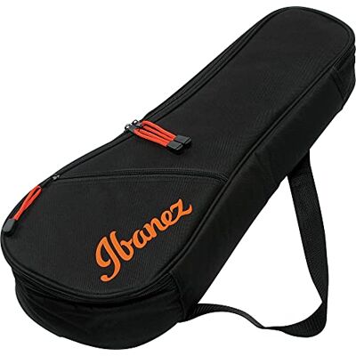 Ibanez IUBS301-BK tas voor sopraan ukelele, zwart Ibanez IUBS301-BK tas voor sopraan ukelele, zwart