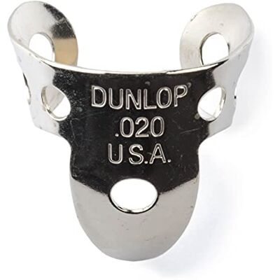 Dunlop 33P013 plectrums met duim- en vingers, nikkel, 0,3 cm, 5020, zilverkleurig Dunlop 33P013 plectrums met duim- en vingers, nikkel, 0,3 cm, 5020, zilverkleurig