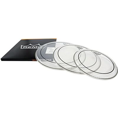 REMO Pinstripe transparante ProPack 10", 12", 14" PP-0922-PS batterijhuid REMO Pinstripe transparante ProPack 10", 12", 14" PP-0922-PS batterijhuid