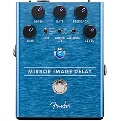 Fender ® »MIRROR IMAGE DELAY« Effectpedaal voor gitaar Fender ® »MIRROR IMAGE DELAY« Effectpedaal voor gitaar