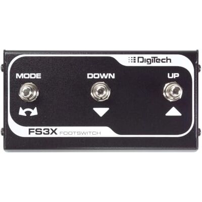 Digitech FS3X pedaal met 3 knoppen Digitech FS3X pedaal met 3 knoppen