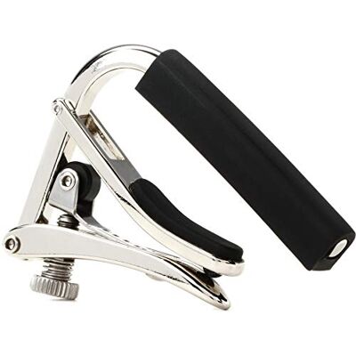 Shubb C1 standaard, Capo stalen snaren voor gitaar, zilverkleurig Shubb C1 standaard, Capo stalen snaren voor gitaar, zilverkleurig