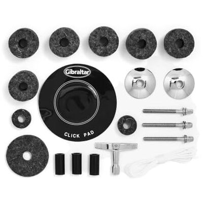 Gibraltar SC-DTK accessoireset voor basdrumsticks met klikpad, klemschroef, bekkenschijf, bekkenhellingshuls, viltstiften, snare-koord, batterijsleutel, SC-DTK Gibraltar SC-DTK accessoireset voor basdrumsticks met klikpad, klemschroef, bekkenschijf, bekkenhellingshuls, viltstiften, snare-koord, batterijsleutel, SC-DTK