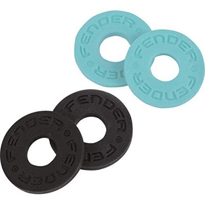 Fender Strap Blocks gordelbeveiligingssysteem 4 stuks Kleur: zwart/Daphne blauw, 990819010 Fender Strap Blocks gordelbeveiligingssysteem 4 stuks Kleur: zwart/Daphne blauw, 990819010