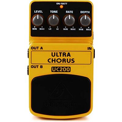 Behringer Ultra Chorus / UC200 Chorus Effect Pedaal (UK Import) Behringer Ultra Chorus / UC200 Chorus Effect Pedaal (UK Import)