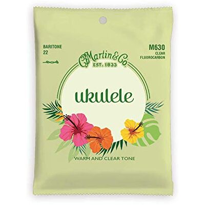 Martin M630 nylon ukelele snaren Bariton (.027 .035) Martin M630 nylon ukelele snaren Bariton (.027 .035)