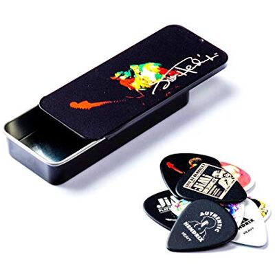 Dunlop JH-PT04H Band Of Gypsys plectrums, robuust, 12 stuks Dunlop JH-PT04H Band Of Gypsys plectrums, robuust, 12 stuks