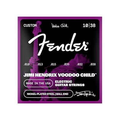 Fender Hendrix Voodoo Child™ NPS 10-38 Kogelkop Fender Hendrix Voodoo Child™ NPS 10-38 Kogelkop