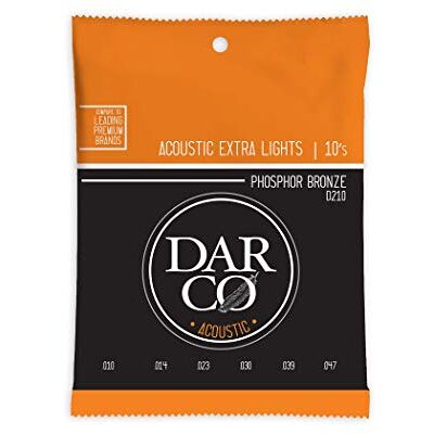 Martin Darco D-210 fosforbrons, extra licht, 010/047 Martin Darco D-210 fosforbrons, extra licht, 010/047