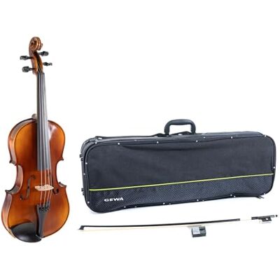 GEWA Viola, Allegro serie VA1-39,5 cm speelklaar inclusief vioolkoffer, carbon boog, Thomastik Infeld AlphaYue snaren GEWA Viola, Allegro serie VA1-39,5 cm speelklaar inclusief vioolkoffer, carbon boog, Thomastik Infeld AlphaYue snaren