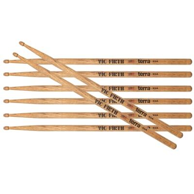 Vic Firth Am Classic X5AT Terra Wood Lot de 4 paires Vic Firth Am Classic X5AT Terra Wood Lot de 4 paires