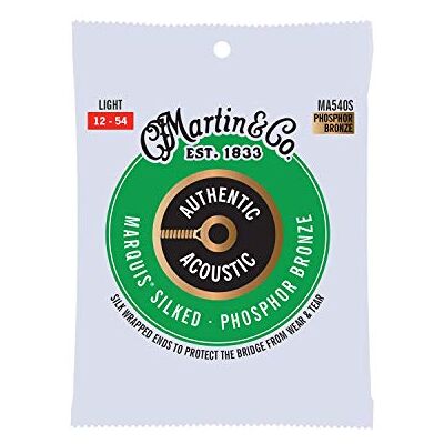 Martin Authentic Silked, Light, 92/8 snaren Martin Authentic Silked, Light, 92/8 snaren