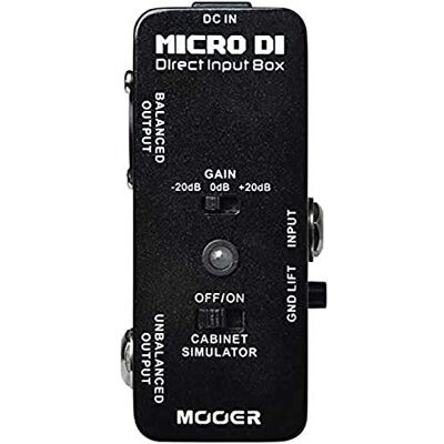 MOOER MICRO DI Eefectos pedaal MOOER MICRO DI Eefectos pedaal
