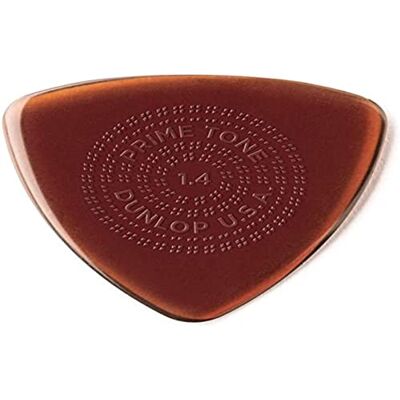 Dunlop 512P Primetone driehoek sculptuur Plectra met handgreep, 3 stuks 1,40 mm Dunlop 512P Primetone driehoek sculptuur Plectra met handgreep, 3 stuks 1,40 mm