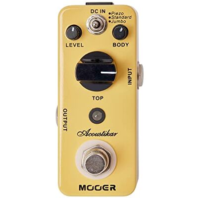 MOOER MAC1 Akoustikar akoestische gitaarsimulator MOOER MAC1 Akoustikar akoestische gitaarsimulator