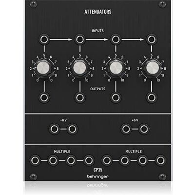 Behringer CP35 ATTENUATORS Legendarische analoge en meervoudige module voor Eurorack Behringer CP35 ATTENUATORS Legendarische analoge en meervoudige module voor Eurorack