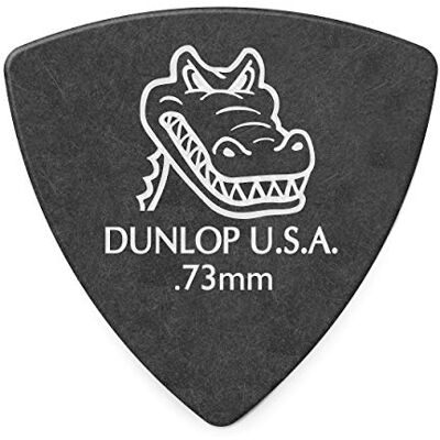 Dunlop plectrums Gator Grip kleine driehoek 0,73 mm doos van 6 stuks Dunlop plectrums Gator Grip kleine driehoek 0,73 mm doos van 6 stuks