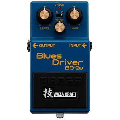 Boss BD-2W Blues Driver Waza Craft Premium gitaar-efecto pedaal met analógica circuit Legendarische reproductie BD-2 Blues Driver Standaard en aangepaste interpretatie Modos Boss BD-2W Blues Driver Waza Craft Premium gitaar-efecto pedaal met analógica circuit Legendarische reproductie BD-2 Blues Driver Standaard en aangepaste interpretatie Modos