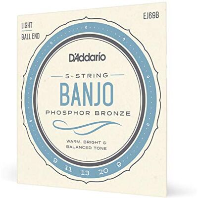 D'Addario EJ69B snaren voor banjo D'Addario EJ69B snaren voor banjo