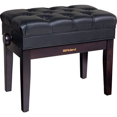 Roland Rpb-500Rw Pianobank met vinylzitting en muziekvak van palissander 65 x 37,5 x 23 cm Roland Rpb-500Rw Pianobank met vinylzitting en muziekvak van palissander 65 x 37,5 x 23 cm