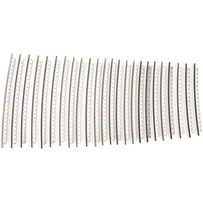 Walfront 24 Stuks Gitaar Fret Draad Set 2.7mm Gitaar Fret Draad Roller Roestvrij Staal Vervanging Onderdelen Elektrische Gitaar voor Accessoires Walfront 24 Stuks Gitaar Fret Draad Set 2.7mm Gitaar Fret Draad Roller Roestvrij Staal Vervanging Onderdelen Elektrische Gitaar voor Accessoires
