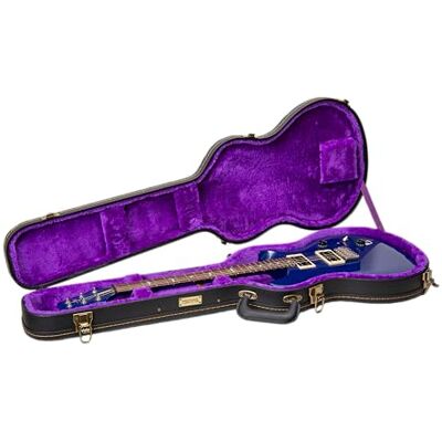 Crossrock PRS SE Standard Solid Body Gitaar Case Vintage Hardware, Sponge Lining, Metalen Voet, Opslag Ruimte-Zwart (CRW520PRSEBK) Crossrock PRS SE Standard Solid Body Gitaar Case Vintage Hardware, Sponge Lining, Metalen Voet, Opslag Ruimte-Zwart (CRW520PRSEBK)