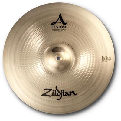 Zildjian A Custom Series – 17 inch projectie Crash Cymbal – glanzende afwerking Zildjian A Custom Series – 17 inch projectie Crash Cymbal – glanzende afwerking