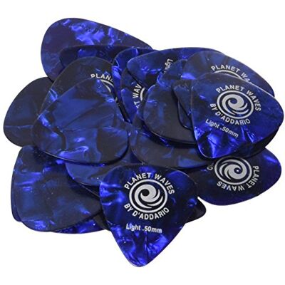 D'Addario Planet Waves 1CBUP2-25 plectrums, licht, blauw, 25 stuks D'Addario Planet Waves 1CBUP2-25 plectrums, licht, blauw, 25 stuks