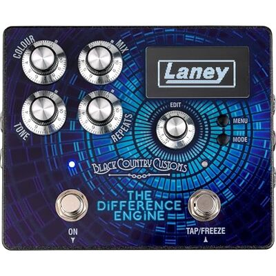 LANEY BCC-TDE Stereo Vertragingspedaal, Multimode digitale effecten, vertragingstijd van 2500 ms LANEY BCC-TDE Stereo Vertragingspedaal, Multimode digitale effecten, vertragingstijd van 2500 ms