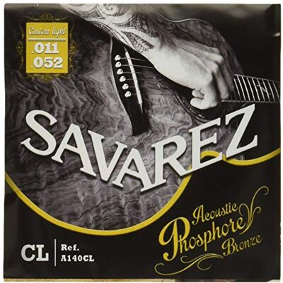 Savarez A140CL snaren voor akoestische gitaar, fosfor, brons Savarez A140CL snaren voor akoestische gitaar, fosfor, brons
