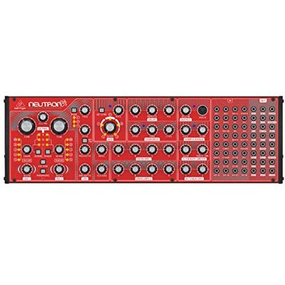 Behringer NEUTRON Parafonische analoge en semi-modulaire synthesizer met dual 3340 VCO's, Multi-Mode VCF, 2 ADSR's, BBD Delay en Overdrive Circuit in een Eurorack formaat Behringer NEUTRON Parafonische analoge en semi-modulaire synthesizer met dual 3340 VCO's, Multi-Mode VCF, 2 ADSR's, BBD Delay en Overdrive Circuit in een Eurorack formaat
