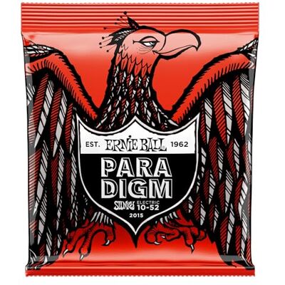 Ernie Ball Skinny Top Heavy Bottom Slinky Paradigm Electric Guitar Strings 10-52 Gauge Ernie Ball Skinny Top Heavy Bottom Slinky Paradigm Electric Guitar Strings 10-52 Gauge