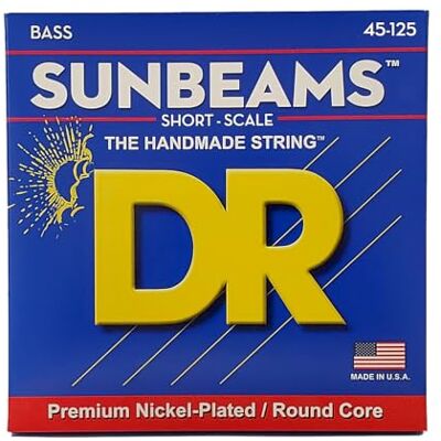 DR Strings Dr. B Snmr Sunbeam 45 snaren middelgroot DR Strings Dr. B Snmr Sunbeam 45 snaren middelgroot