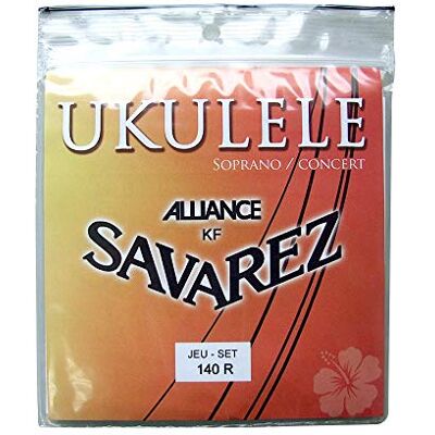 Savarez 140R snaren voor sopraan/concert-ukelele Savarez 140R snaren voor sopraan/concert-ukelele