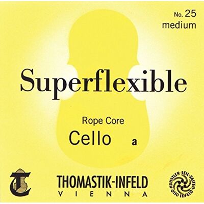 Thomastik-Infeld Thomastik Snaren Violoncello Superflexibel C-snoer zilver 4/4 medium Thomastik-Infeld Thomastik Snaren Violoncello Superflexibel C-snoer zilver 4/4 medium