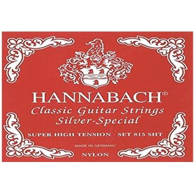 Hannabach Seire 815 Super High Tension Silver Special 652548 snaren voor klassieke gitaar Hannabach Seire 815 Super High Tension Silver Special 652548 snaren voor klassieke gitaar