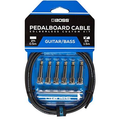 Boss BCK-6 Solderless pedalboard kabelset, eenvoudige en snelle montage, 1,5 m lengte Boss BCK-6 Solderless pedalboard kabelset, eenvoudige en snelle montage, 1,5 m lengte