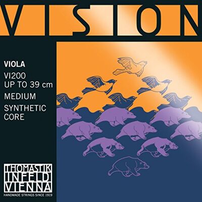 Thomastik-Infeld Thomastik Enkele snaar voor Alto 4/4 Vision G-snaar synthetische stiften, zilver omsponnen, medium Thomastik-Infeld Thomastik Enkele snaar voor Alto 4/4 Vision G-snaar synthetische stiften, zilver omsponnen, medium