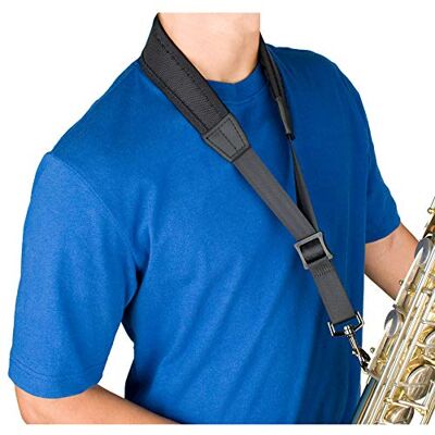 ProTec NLS310M Verstelbare nekband voor saxofoon, 55,9 cm, zwart ProTec NLS310M Verstelbare nekband voor saxofoon, 55,9 cm, zwart