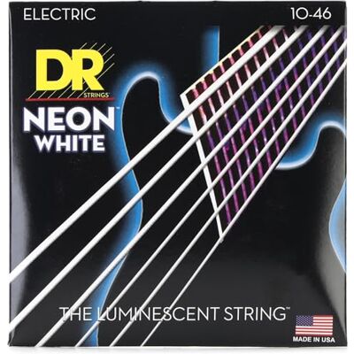 DR Strings DR snaren HI-DEF NEON elektrische gitaarsnaren (NWE-10) DR Strings DR snaren HI-DEF NEON elektrische gitaarsnaren (NWE-10)