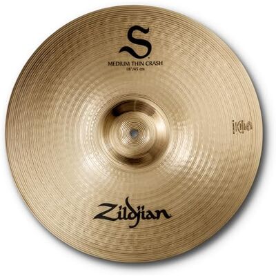 Zildjian S Family Series crash bekken, middeldun, 45,7 cm Zildjian S Family Series crash bekken, middeldun, 45,7 cm