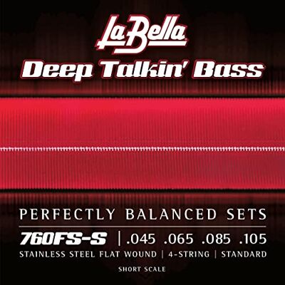 La Bella 760FS-S Deep Talkin' Bass Flats – standaard 45-105, korte schaal La Bella 760FS-S Deep Talkin' Bass Flats – standaard 45-105, korte schaal