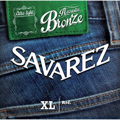 Savarez A230XL snaren voor akoestische gitaren, bronskleurig Savarez A230XL snaren voor akoestische gitaren, bronskleurig