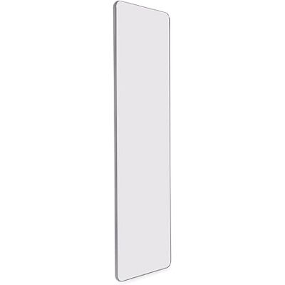 Emuca Uittrekbare spiegel voor binnenkast, kwarts, met 180° rotatie, 1.000 x 300 mm, aluminium, glas en staal, titanium Emuca Uittrekbare spiegel voor binnenkast, kwarts, met 180° rotatie, 1.000 x 300 mm, aluminium, glas en staal, titanium