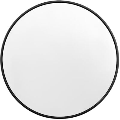 WOLTU Ronde wandspiegel, 81 cm met zwart frame, grote cirkelvormige decoratieve spiegel voor badkamer, slaapkamer, hal, woonkamer, metalen frame om op te hangen, voor wooncultuur WOLTU Ronde wandspiegel, 81 cm met zwart frame, grote cirkelvormige decoratieve spiegel voor badkamer, slaapkamer, hal, woonkamer, metalen frame om op te hangen, voor wooncultuur
