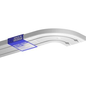Bestlivings Gordijnrail tot 480 cm lengte, 1-3 banen (180 cm / 2 banen + ronde bogen) met accessoires voor UVM-schuifgordijnen, set van 2 kronen + 2 afgeronde bogen 180 cm (2 x 90 cm) Bestlivings Gordijnrail tot 480 cm lengte, 1-3 banen (180 cm / 2 banen + ronde bogen) met accessoires voor UVM-schuifgordijnen, set van 2 kronen + 2 afgeronde bogen 180 cm (2 x 90 cm)
