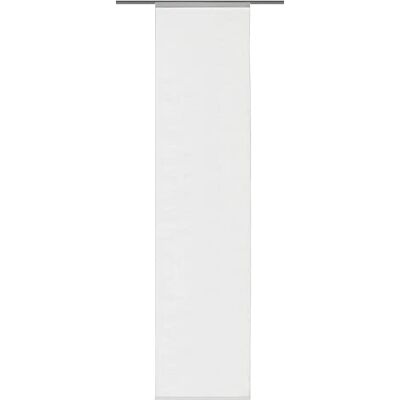 HOME WOHNIDEEN Home Fashion, Wit Schuifgordijn,"Effen", 245 X 60 Cm, Deco-Stof Zijdelook, Wit HOME WOHNIDEEN Home Fashion, Wit Schuifgordijn,"Effen", 245 X 60 Cm, Deco-Stof Zijdelook, Wit
